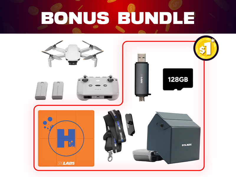 DJI Mini 4K FMC + $1 Bonus Bundle